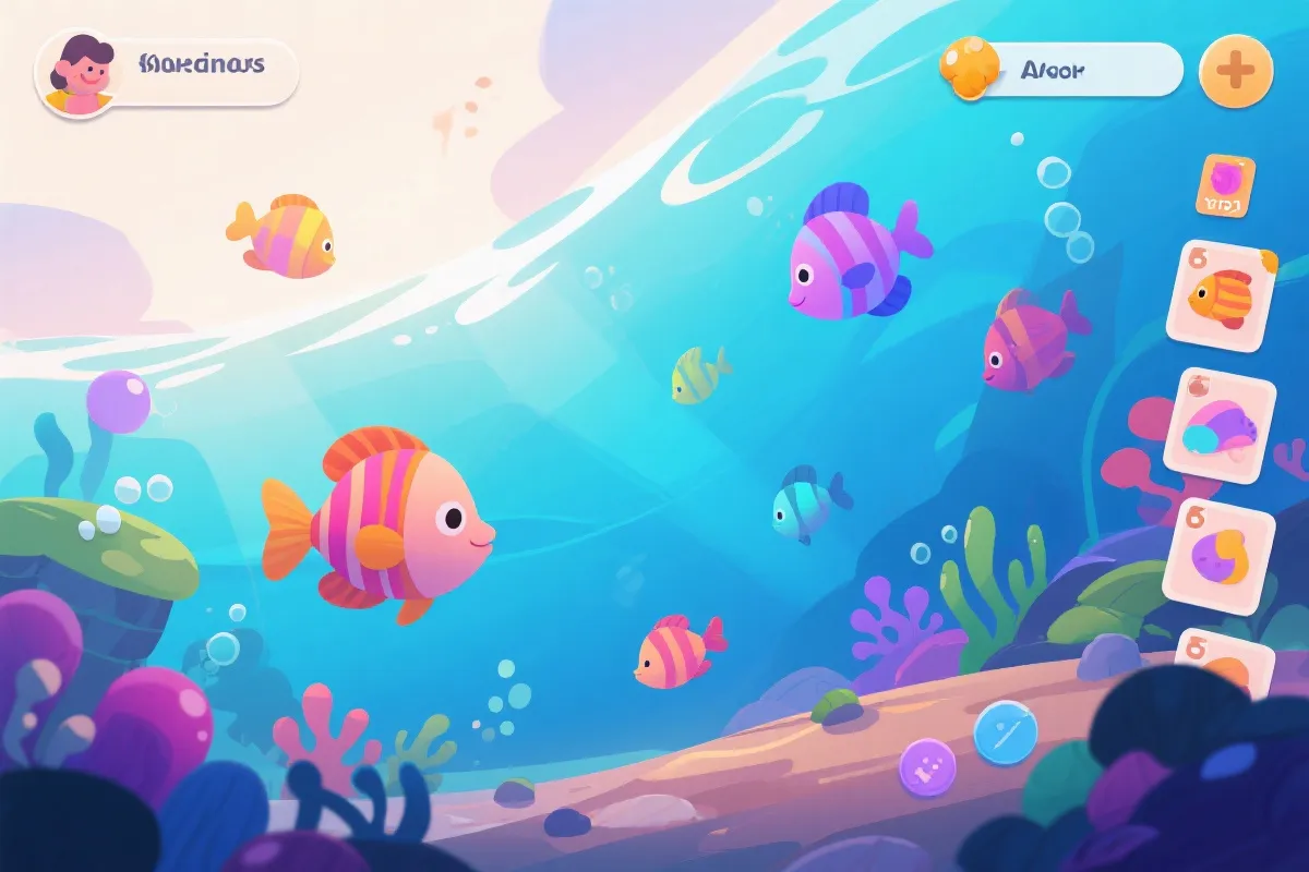 海洋场景示意图